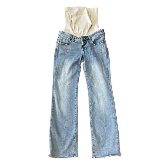 Blanqi Denim - BLANQI Maternity Jeans Straight Leg Stretch Denim Size 6